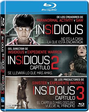 Pack Insidious 1+2+3 Blu-Ray [Blu-ray]