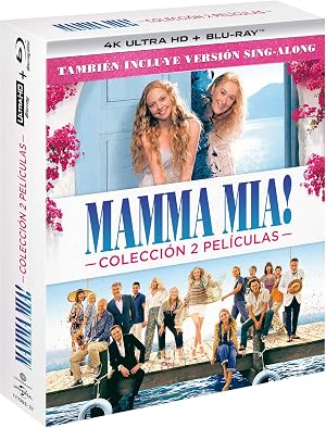 Pack: Mamma Mia 1 + Mamma Mia 2 (4K Ultra-HD + BD) [Blu-ray]