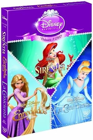 Pack Princesas: La Sirenita + Enredados + La Cenicienta [DVD]