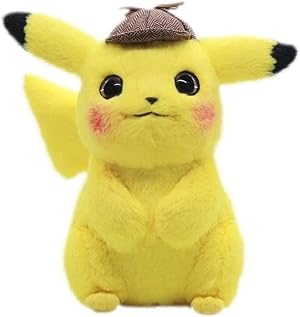 Pikachu Peluche Pok&eacute;mon Detective, 28cm