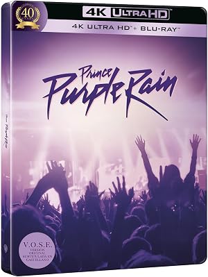 Purple Rain (VOSE) (4K UHD + Blu-ray) (Ed. especial met&aacute;lica) [Blu-ray]