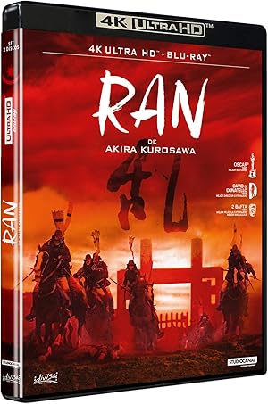 Ran (Akira Kurosawa) (4K UHD + Blu-ray) [Blu-ray]