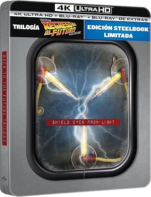 Regreso al futuro. Trilog&iacute;a 40&ordm; Ani. (4K UHD+BD+ BONUS) Edici&oacute;n Met&aacute;lica