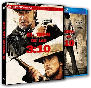 research El Tren de Las 3:10 BD 2007 3:10 to Yuma con Funda y 8 Postales [BLU_Ray] [2025]