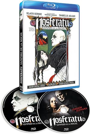 research Nosferatu, Vampiro de la Noche (2 BDs) 2 Versiones Inglesa y Alemana