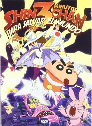 Shin Chan 3 minutos para salvar el mundo [DVD]