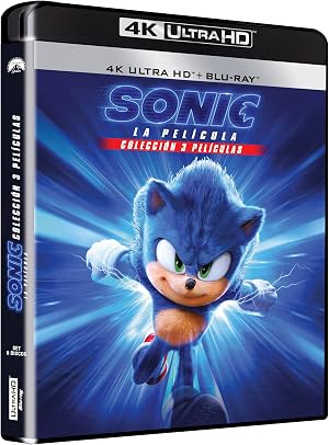 Sonic 1+2+3 (Sonic the Hedgehog) (Pack) (4K UHD + Blu-ray)