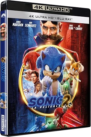 SONIC 2, LA PEL&Iacute;CULA (4K UHD + Blu Ray) [Blu-ray]