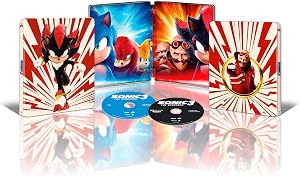 Sonic 3: La Pelicula (Sonic the Hedgehog 3) (Steelbook 2 - Shadow) (4K UHD + Blu-ray)