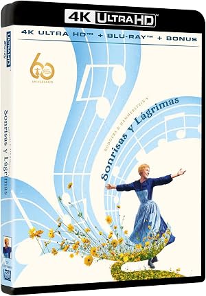 Sonrisas y Lagrimas (Ed. 60 Aniversario) (The Sound of Music) (1965) (Robert Wise) (4K UHD + Blu-ray + Blu-ray Extras + 3 Postales)