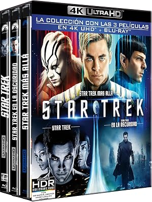 Star Trek 11-13 (4K UHD + Blu-ray) Pack 3 peliculas: Star Trek (2009) / Star Trek En La Oscuridad (2013) / Stra Trek Mas Alla (2016)
