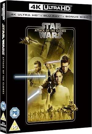 Star Wars Attack of the Clones UHD [Blu-ray]