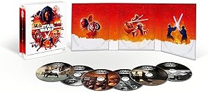 Star Wars Episodios 1-3 (Blu-ray + Blu-ray Extras) (6 discos) (Ediciones remasterizadas): La Amenaza Fantasma, El Ataque de los Clones, La Venganza de los Sith