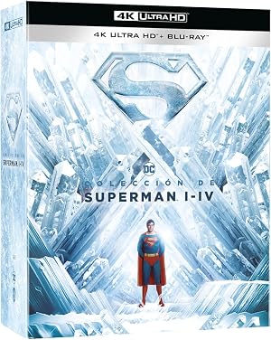Superman I-IV (4K UHD + Blu-ray) [Blu-ray]