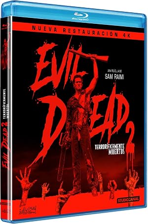 Terrorificamente Muertos (Evil Dead 2: Dead by Dawn) (1987) (Sam Raimi) (Blu-ray)
