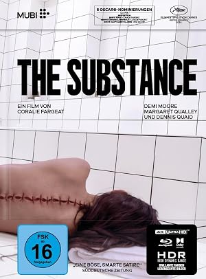 The Substance - 2-Disc Limited Collector's Edition im Mediabook (4K Ultra HD + Blu-ray) [Alemania] [Blu-ray]