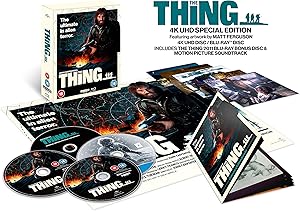 The Thing [Limited Collectors Edition] [4K Ultra-HD] [1982] [Blu-ray] [Region Free]