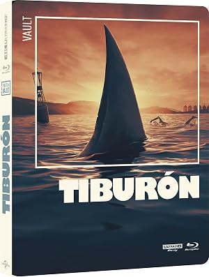 Tibur&oacute;n (4K UHD + Blu-ray) (Ed. especial met&aacute;lica) [Blu-ray]