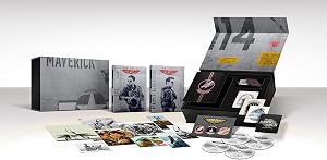Top Gun Pack Ed. Coleccionista Steelbook: Top Gun + Top Gun: Maverick (4K UHD + Blu-ray) (Contiene: Set de Fotos, Imanes de Emblemas, Placas de Identificacion, Llavero de Cuero, Posavasos)