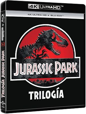 Trilog&iacute;a Jurassic Park (4K UHD + BD)