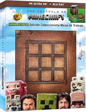 Una película de Minecraft (4K UHD Edición Metálica Cubo
