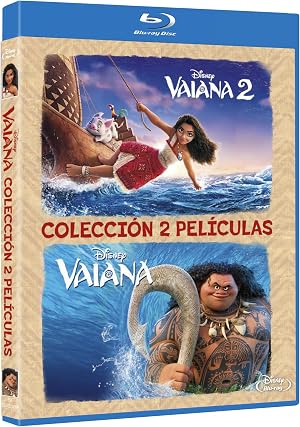 Vaiana 1+2 (Moana) (Blu-ray) Pack 2 peliculas